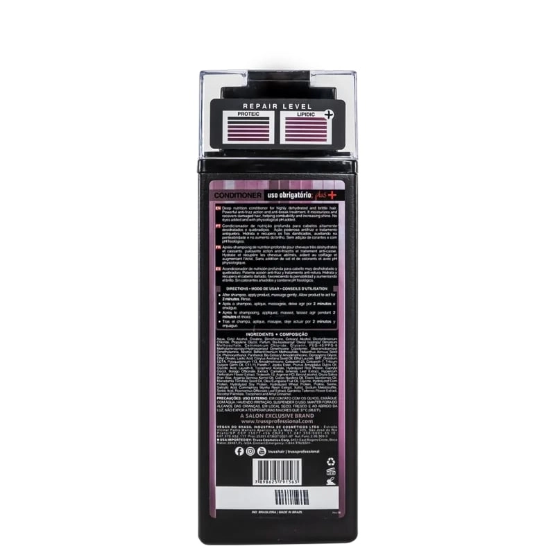 Condicionador Truss Uso Obrigatorio Plus 300ml
