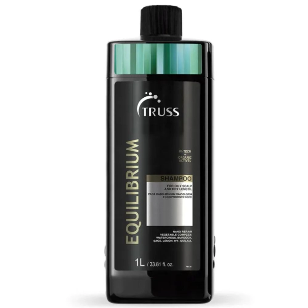 Truss Shampoo Equilibrium Cabelos Oleosos 1000ml