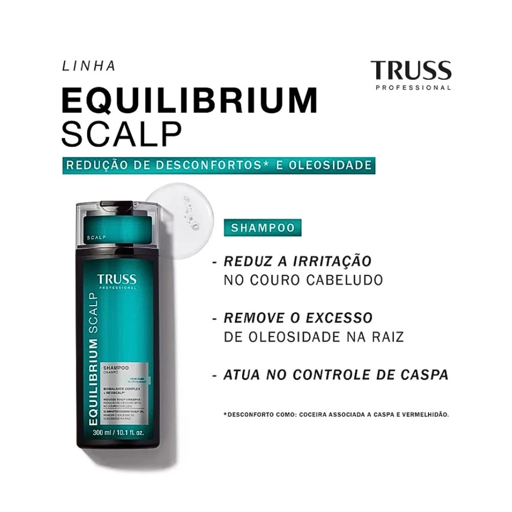 Shampoo 300ml Equilibrium Scalp Truss
