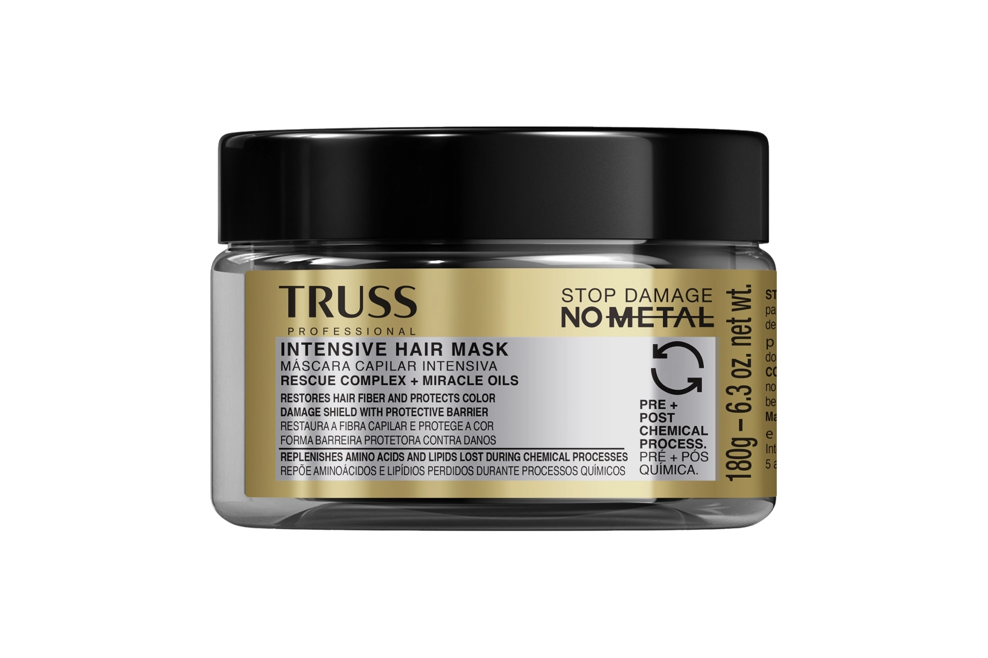 Mascara 180g Stop Damage No Metal Truss