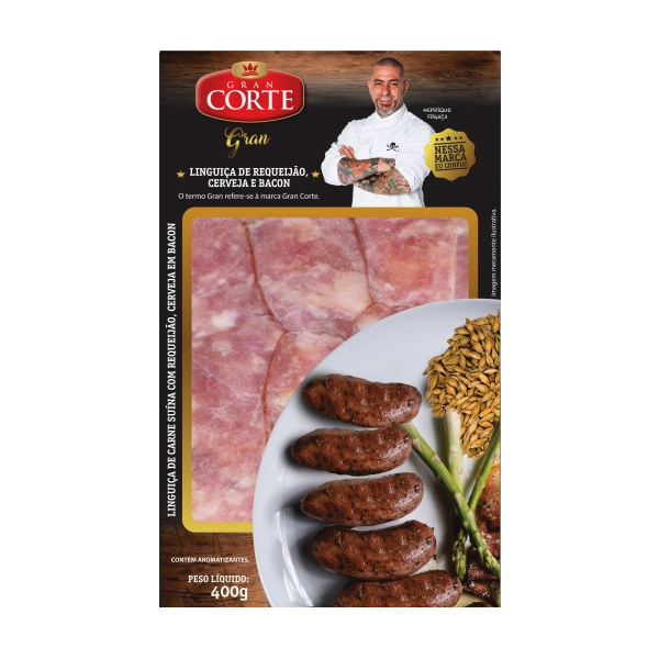 Ling Suina Grancorte 400g Req Bacon Cerv