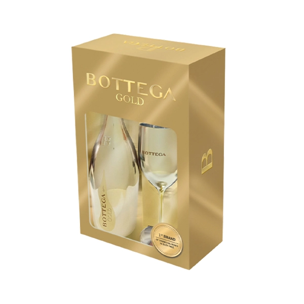 Kit Espum.bottega Gold 750ml Taça Acrilico
