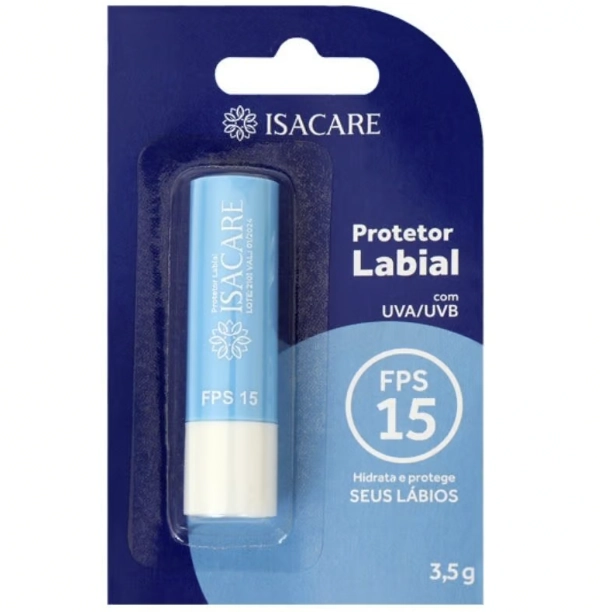 Isacare Protetor Labial Fps 15 35g