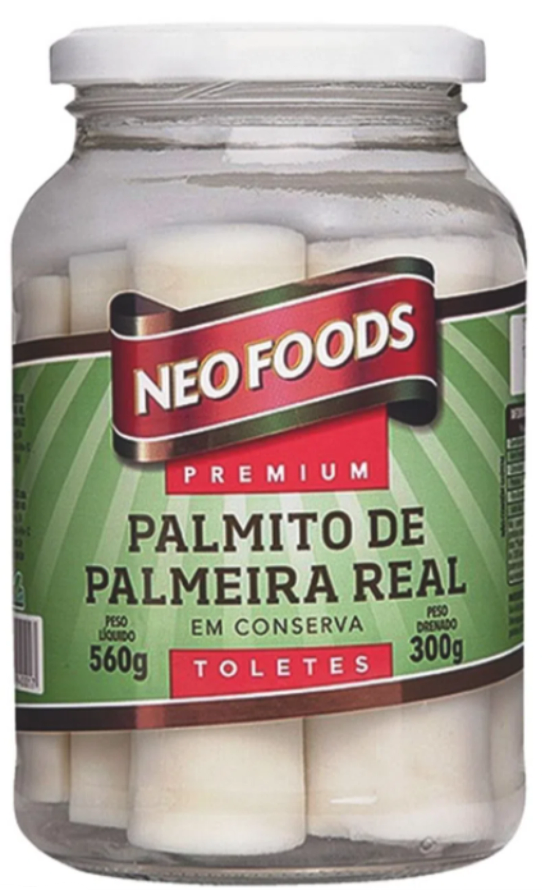 Palmito Neo Foods 300g Tolete