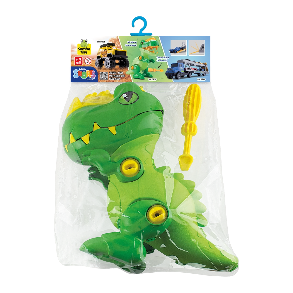 Toy Rex C/ Som 0859 Solapa Samba Toys