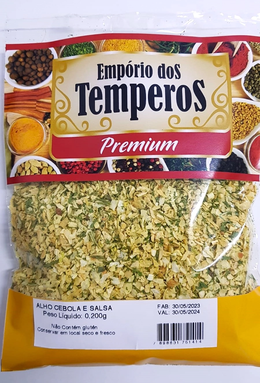 Alho/cebola/salsa Emporio Temperos 200g