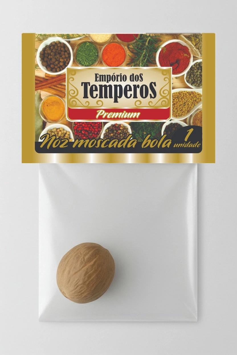 Noz Moscada Bola Emporio Temperos C/1
