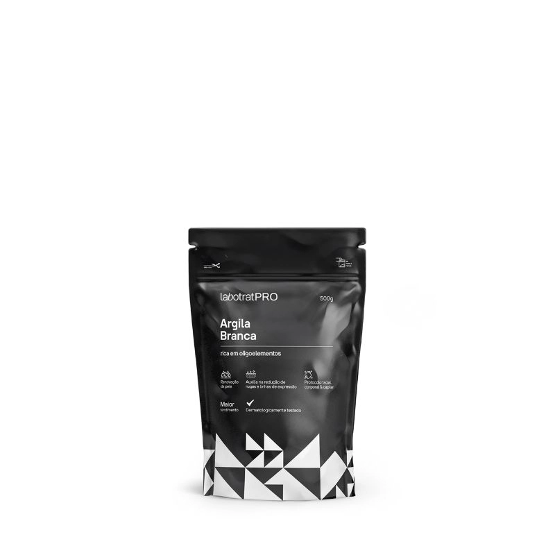 Argila Em Po Labotrat Branca 500g