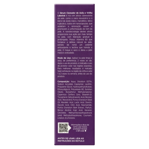 Sérum Clareador Labotrat Dermo Skin Caixa 30ml