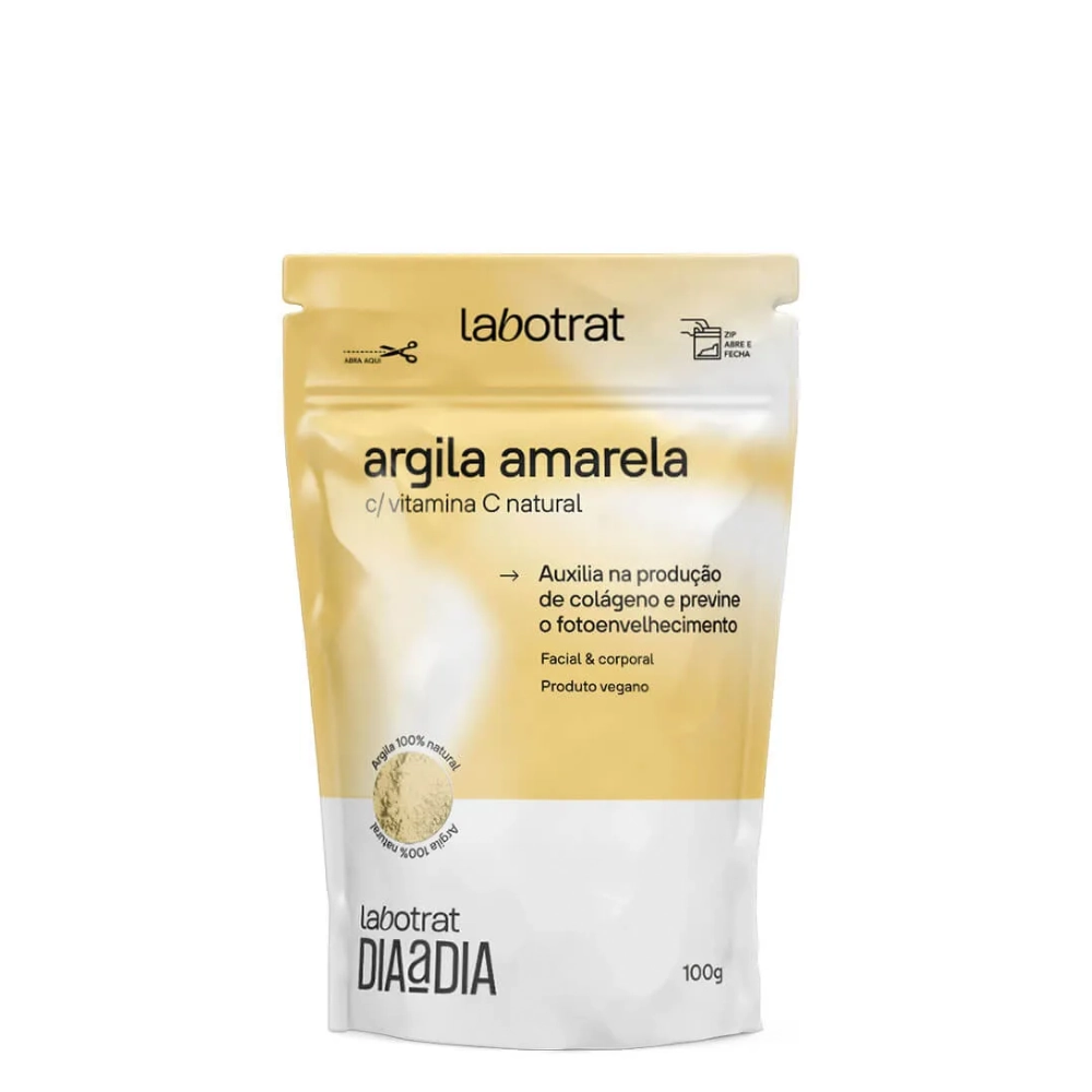 Argila Amarela Labotrat C/ Vitamina C 100g