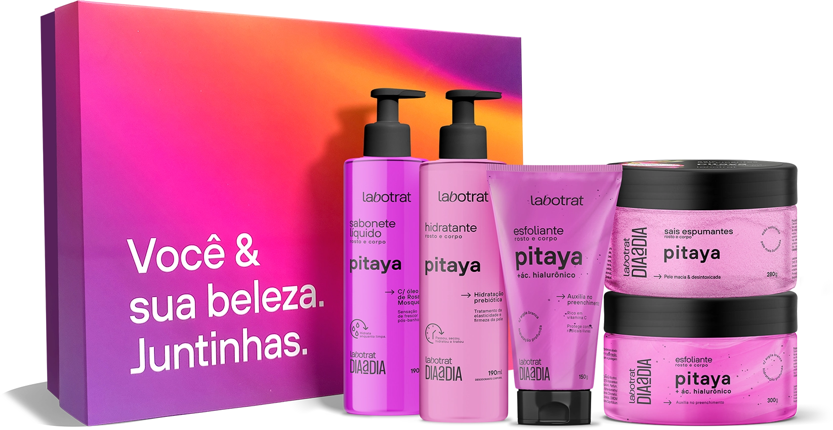 Kit Dia A Dia 5 Itens Pitaya Labotrat