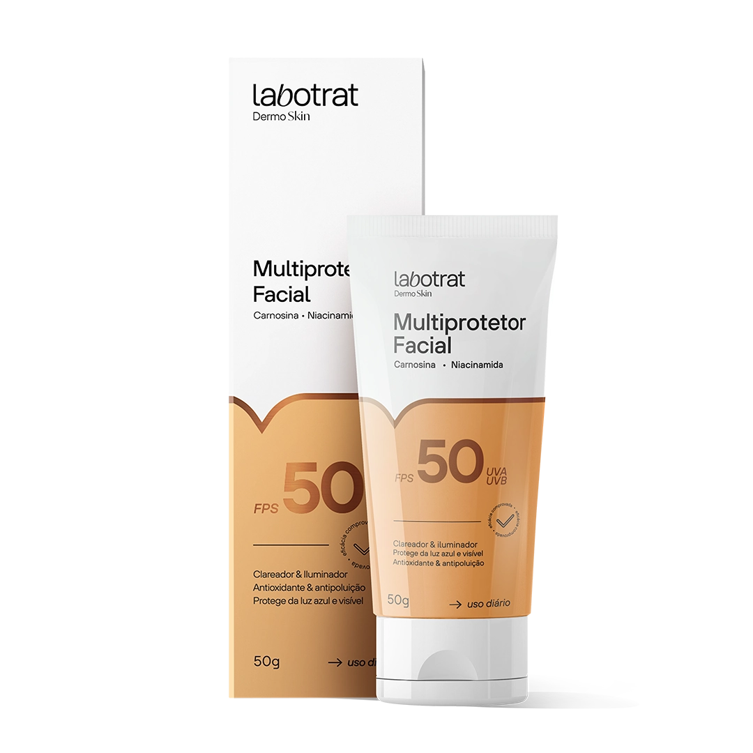 Protetor Solar Facial Labotrat Multiprotetor Fps50 Dermo Skin 50g