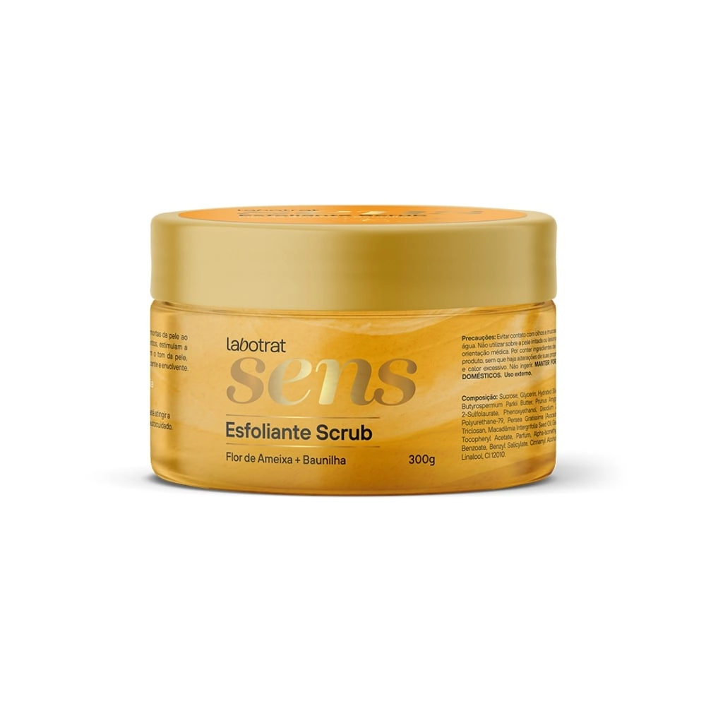Esfoliante Scrub Sens 300g Flor De Ameixa E Baunilha Labotrat