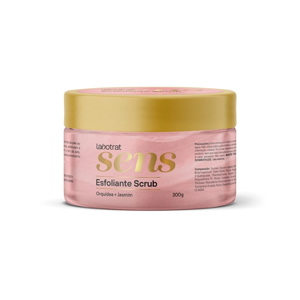 Esfoliante Scrub Orquídea E Jasmim Labotrat Sens Pote 300g