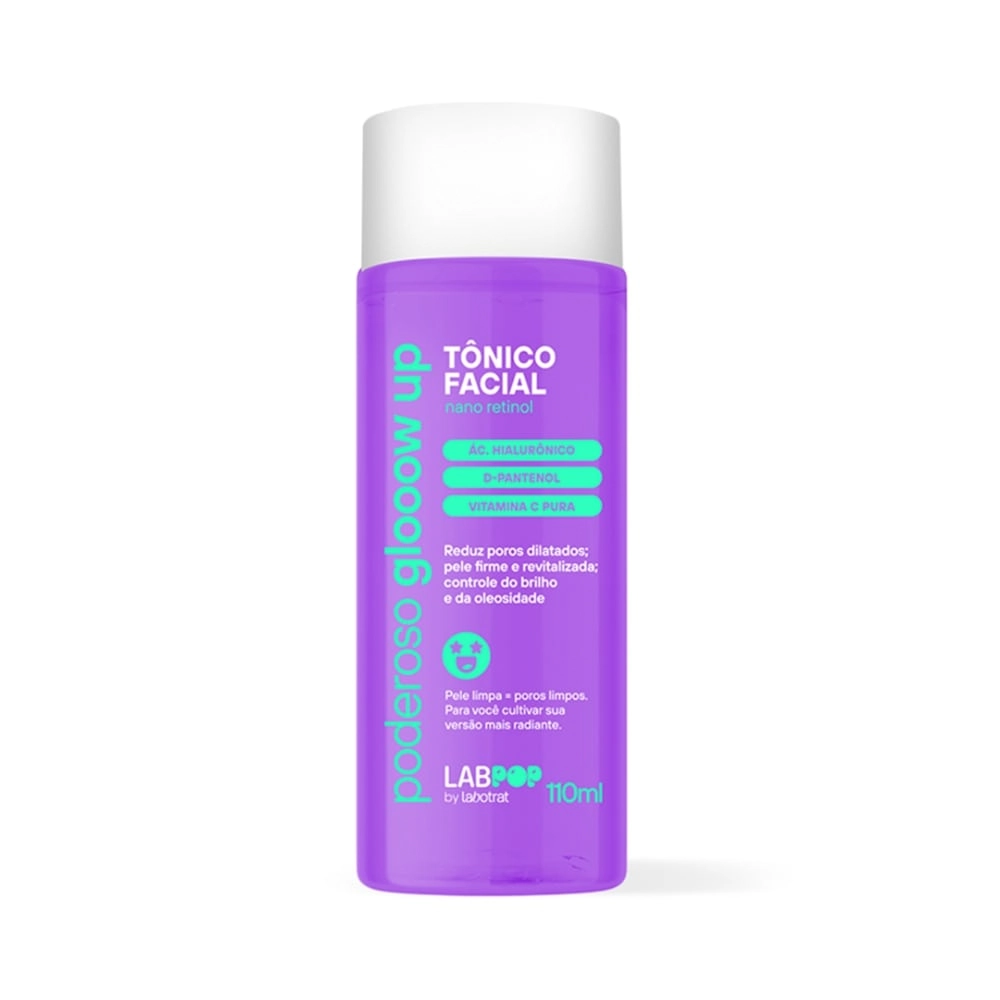 Tonico Facial Labotrat Labpop 110ml Poderoso Gloooow Up