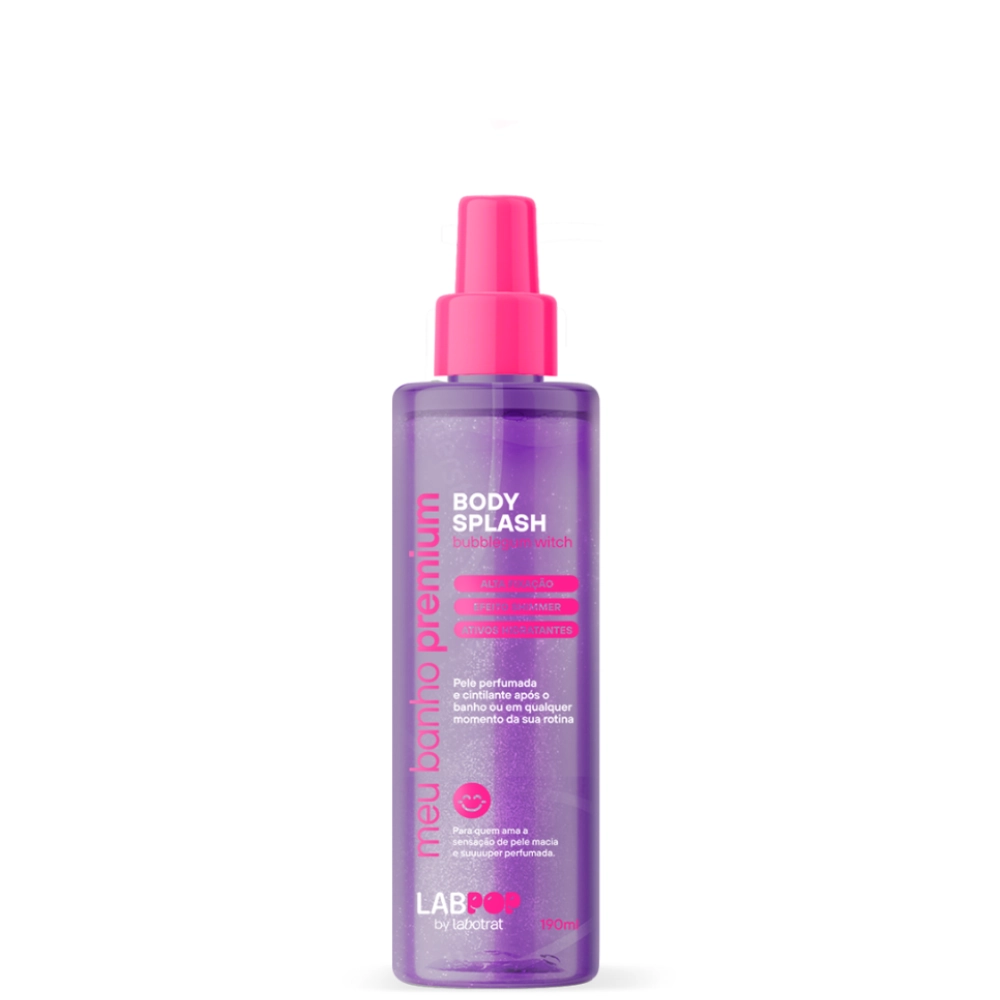Body Splash Bubblegum Witch Labotrat Labpop 190ml Meu Banho Premium