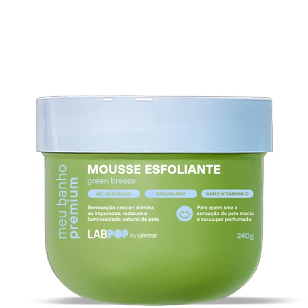 Mousse Esf Green Breeze Labotrat Labpop 240g Meu Banho Premium