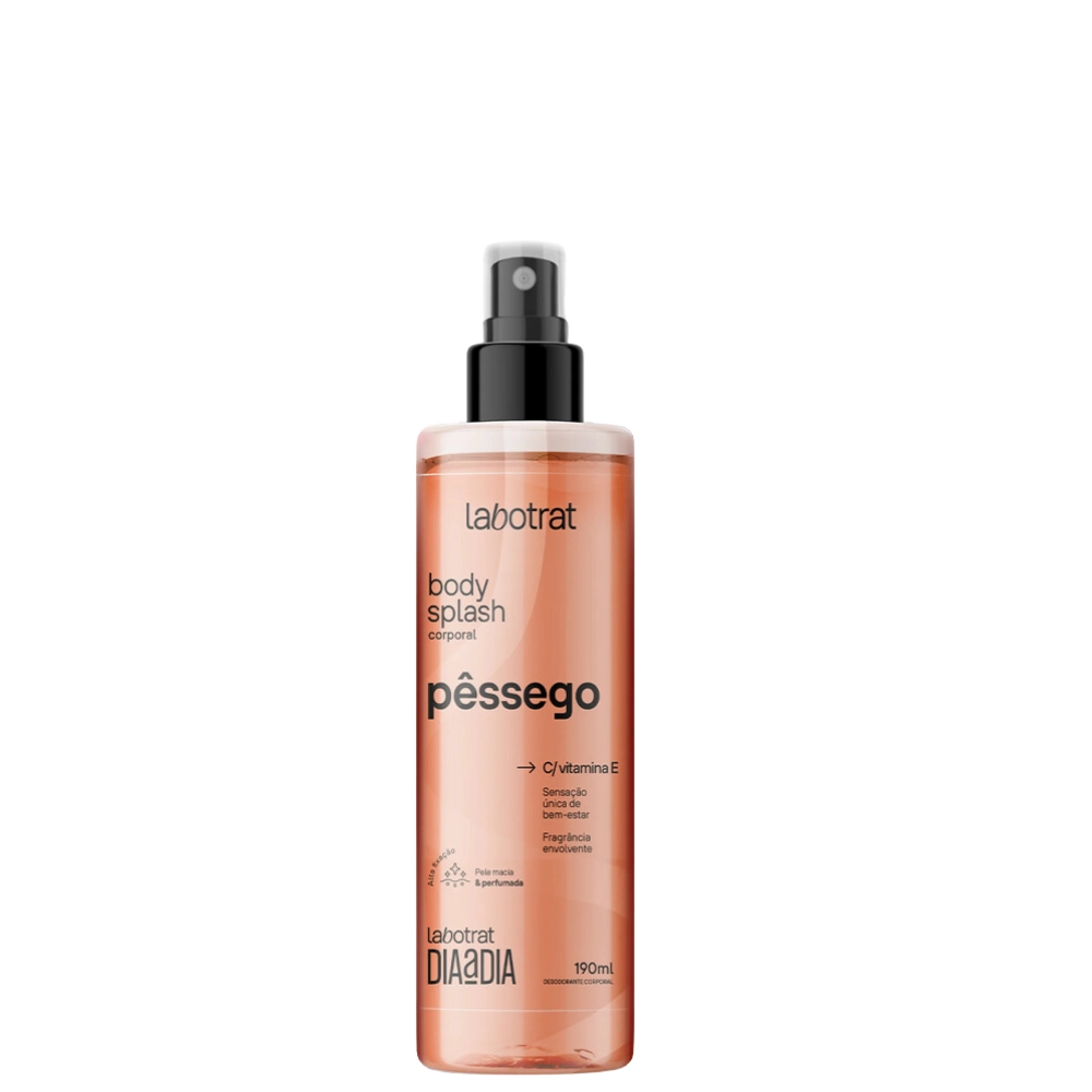 Body Splash Labotrat Dia A Dia 190ml Pessego