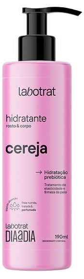 Hidr Rosto/corpo Labotrat Dia A Dia 190ml Cereja