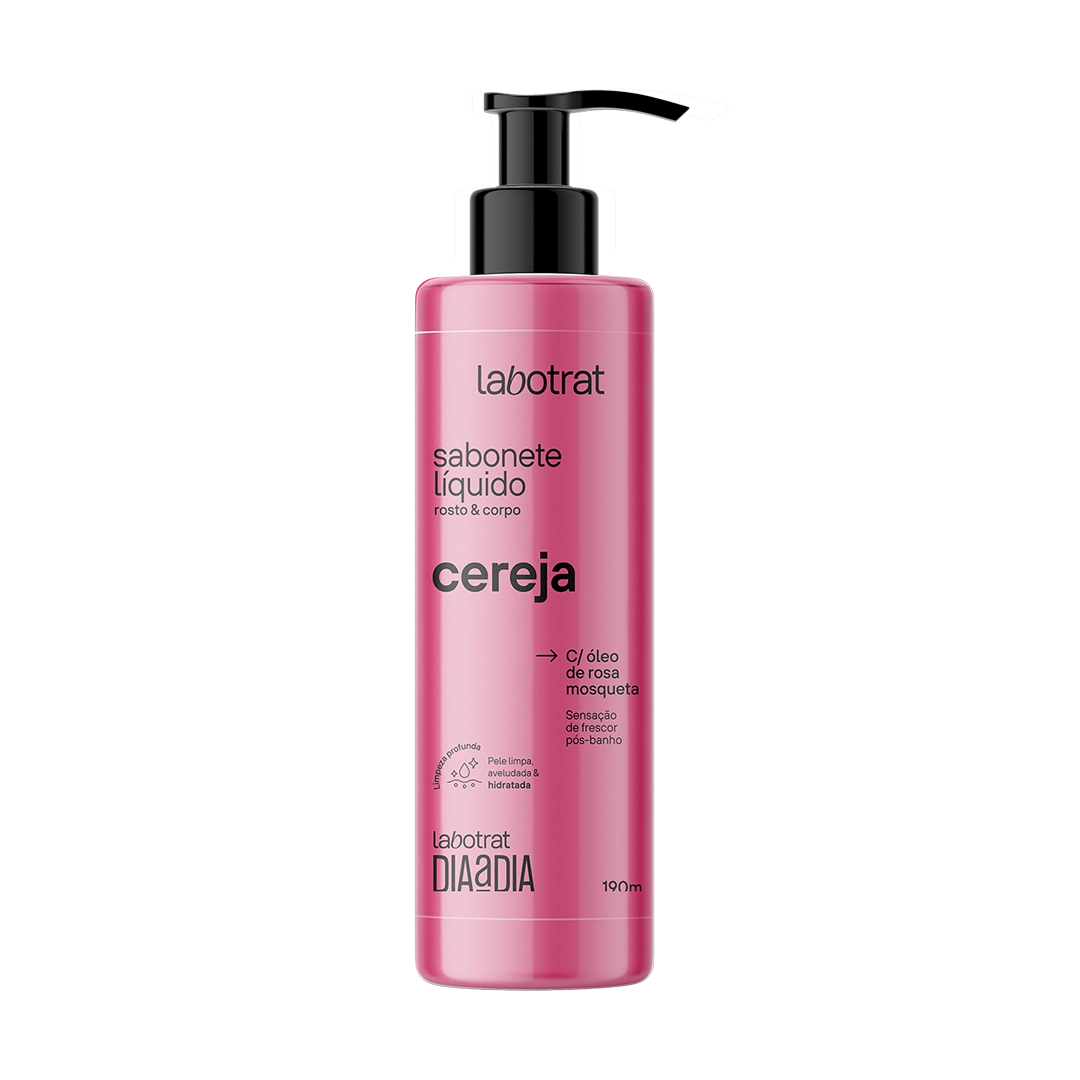 Sab Liq Rosto/corpo Labotrat Dia A Dia 190ml Cereja