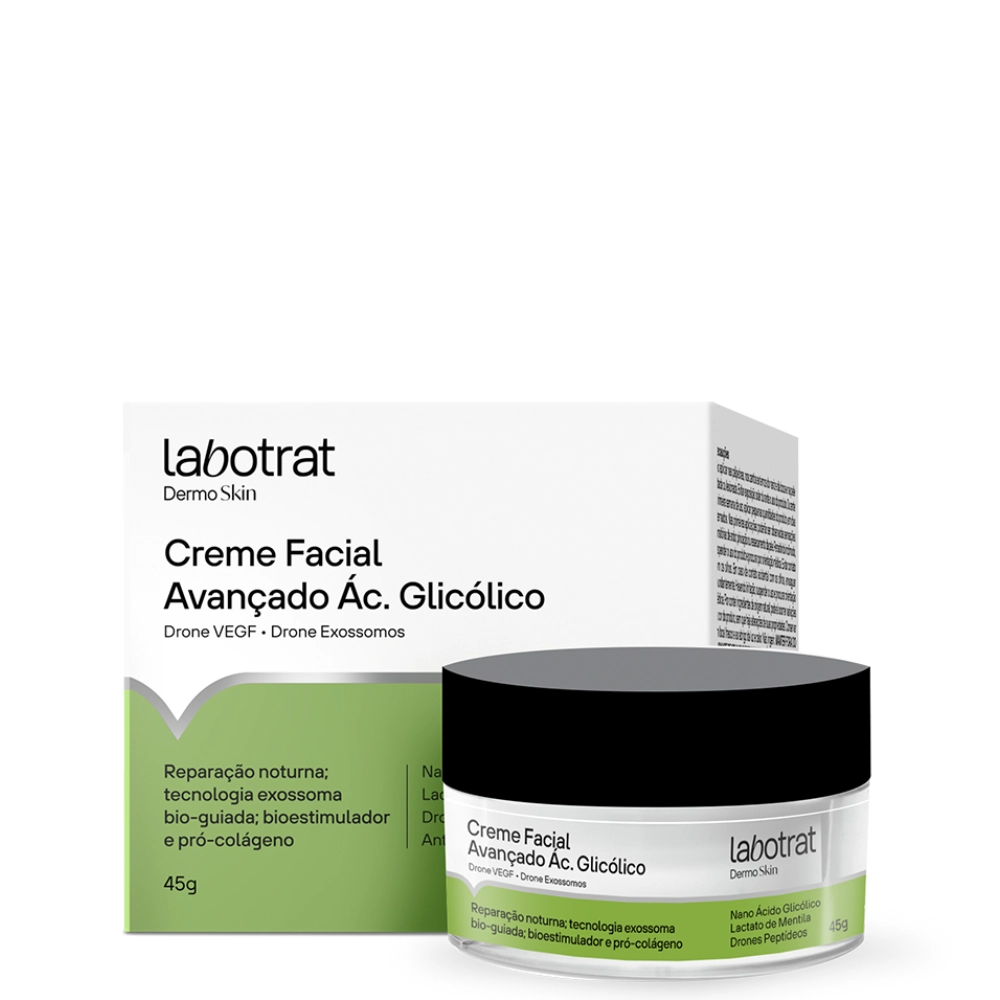 Cr Facial Avancado Labotrat Dermo Skin 45g Acido Glicolico