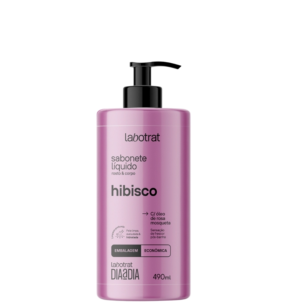 Sab Liq Labotrat Dia A Dia 490ml Hibisco