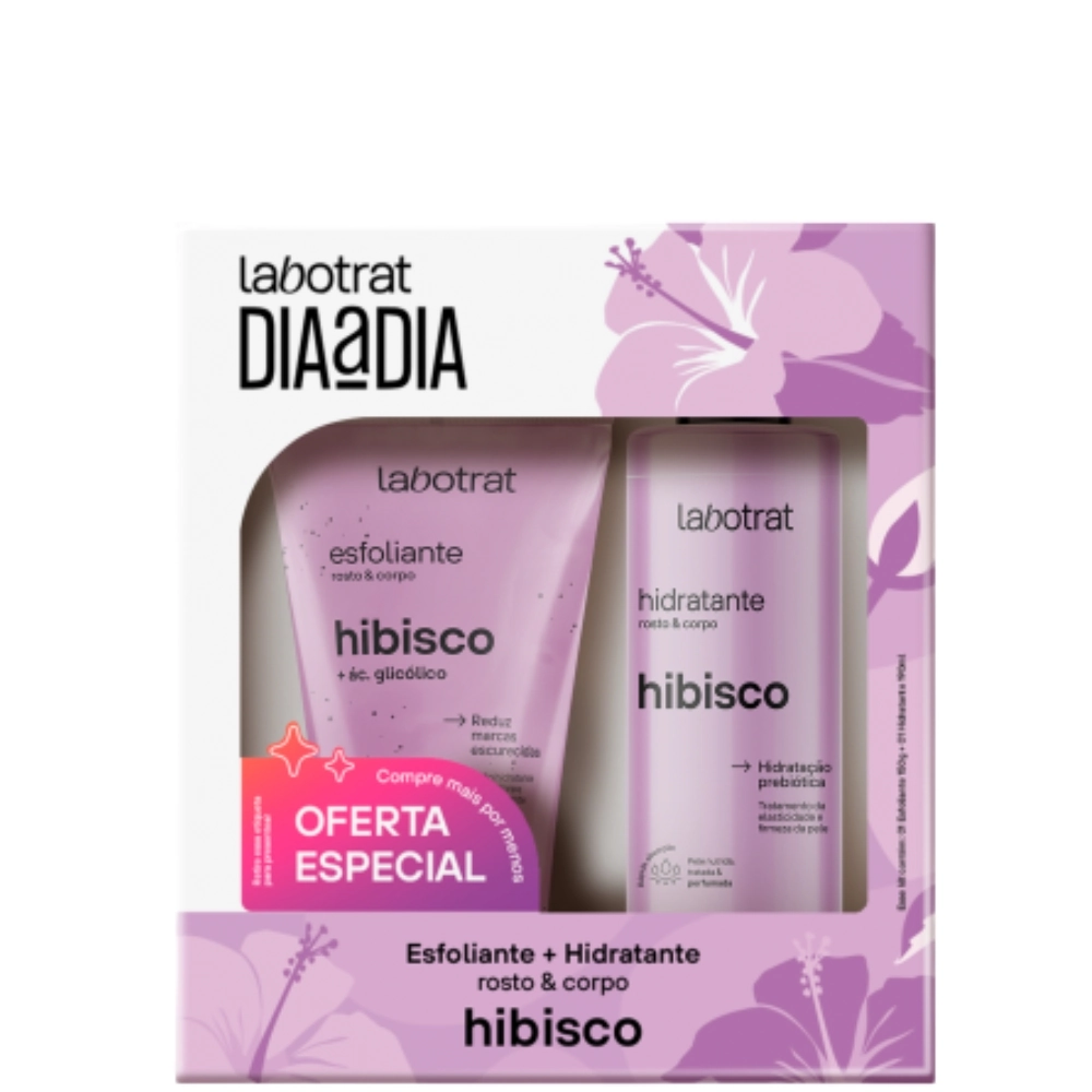 Pack Labotrat Dia A Dia Esfoliante 150g Hidra 190ml Hibisco