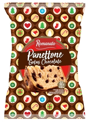 Panetone Romanto Flowpack Chocolate 300g