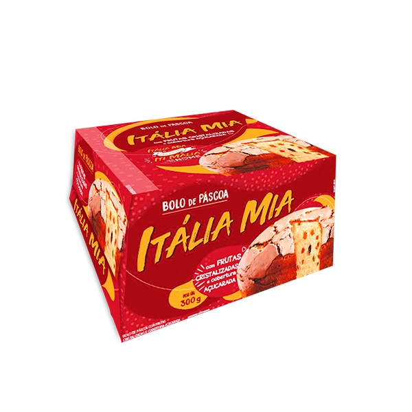 Bolo De Pascoa Italia Mia 300g Frutas