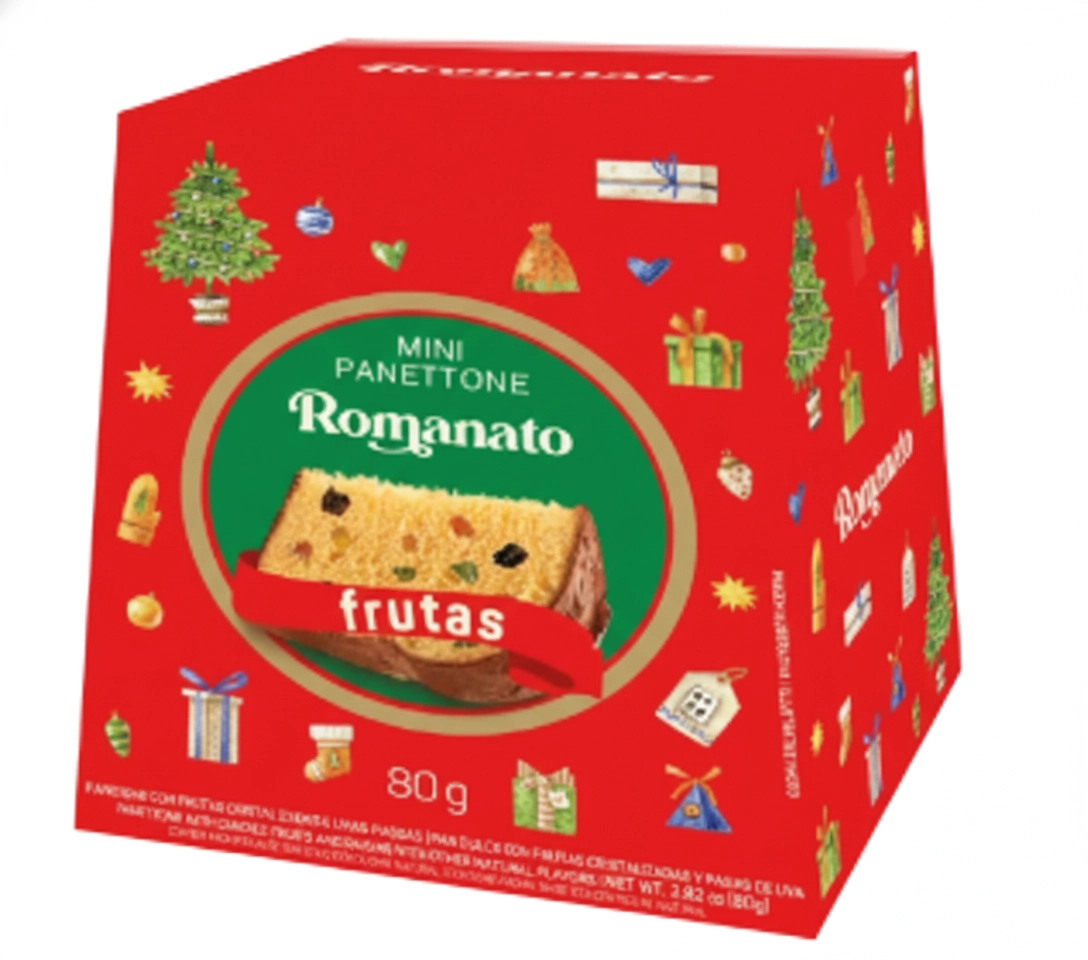 Panetone Romanato Mini Frutas 80g