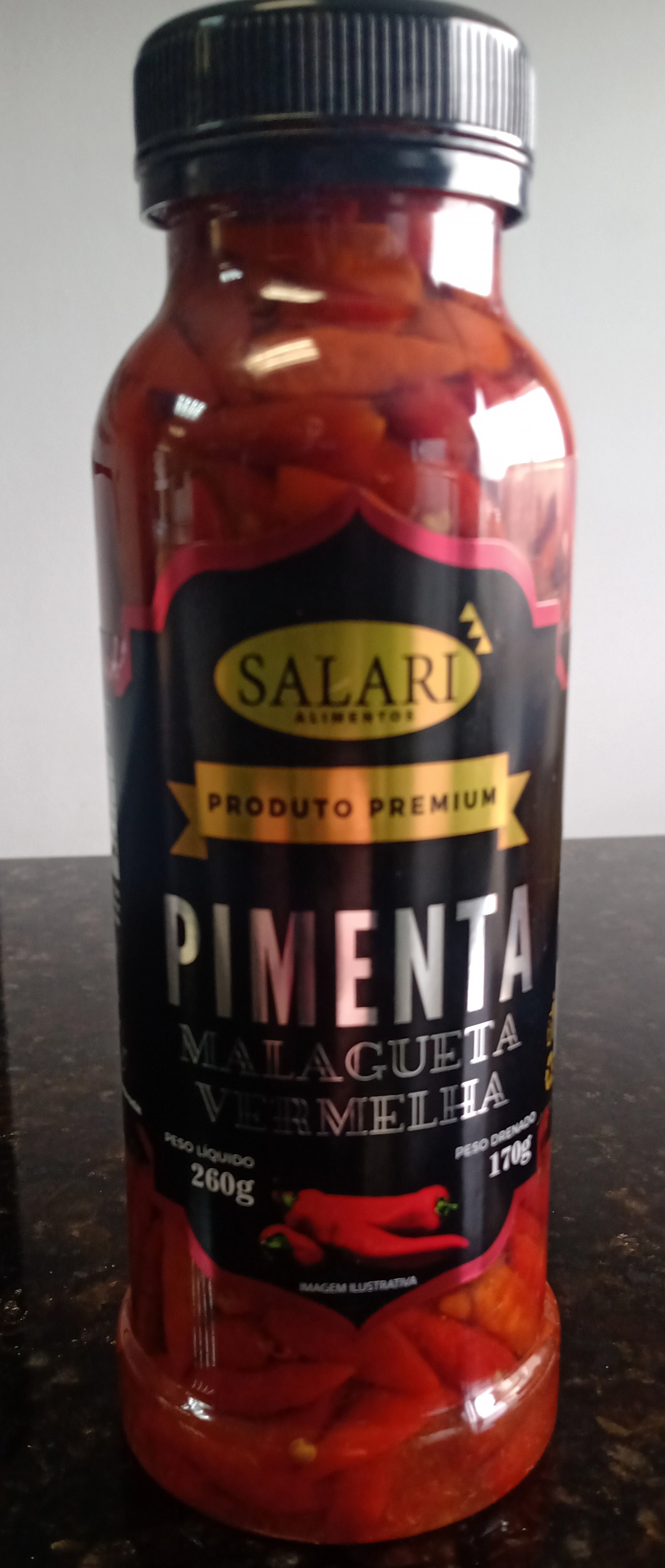 Pimenta Salari 170g Malagueta Verm