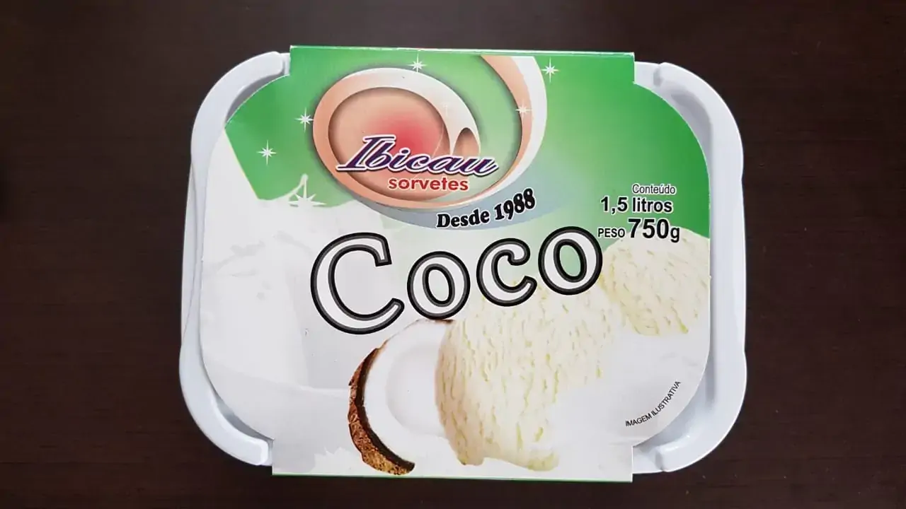 Sorvete Ibicau 1,7l Coco