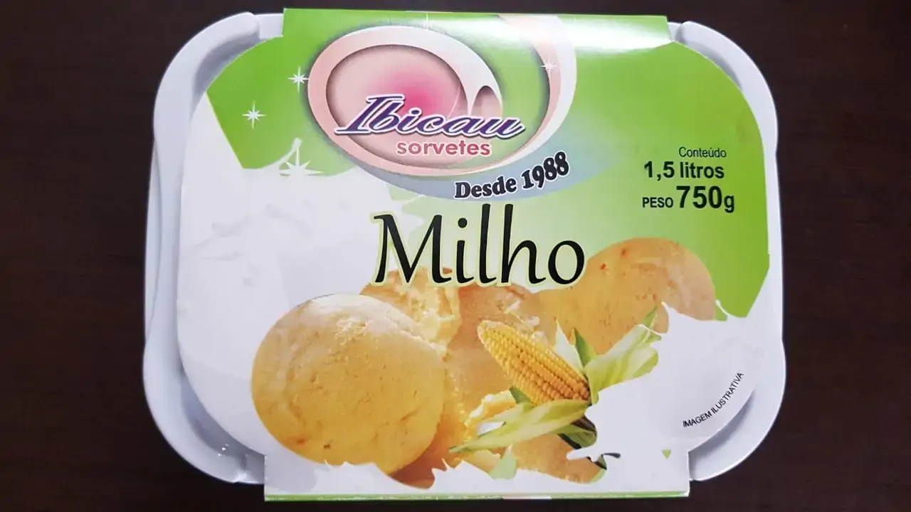 Sorvete Ibicau 1,5l Milho