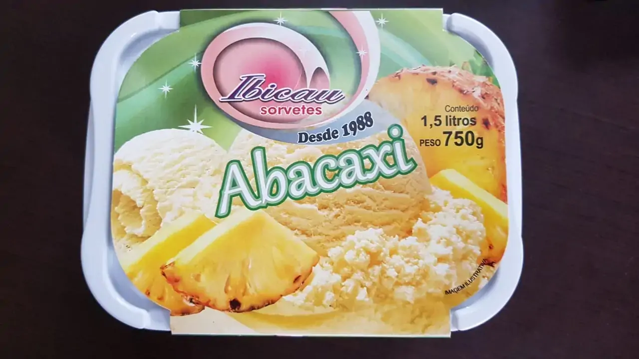 Sorvete Ibicau 1,5l Abacaxi