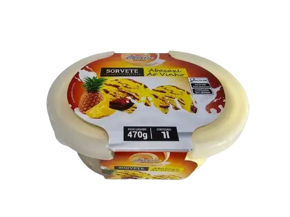 Sorvete Ibicau 1l Abacaxi Ao Vinho