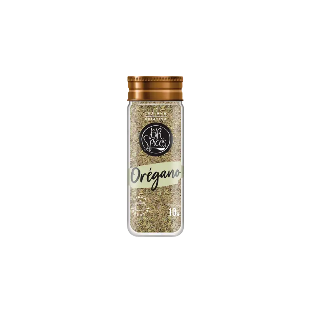 Orégano Com Tampa Dosadora Br Spices Essencial Vidro 10g
