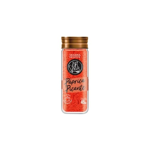 Páprica Picante Com Tampa Dosadora Br Spices Essencial Vidro 45g