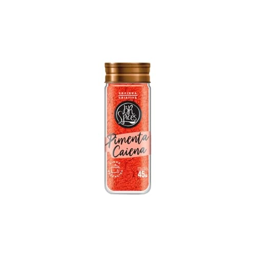 Pimenta Caiena Com Tampa Dosadora Br Spices Essencial Vidro 45g