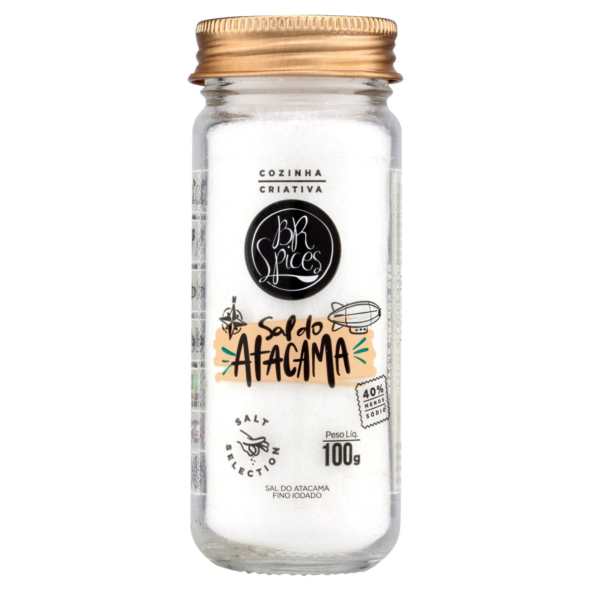 Sal Do Atacama Fino Br Spices 100g
