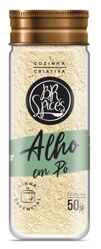 Alho Pó Com Tampa Dosadora Br Spices Essencial Vidro 50g