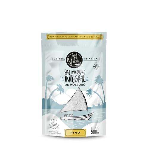 Sal Marinho Fino Integral Br Spices Salt Selection Pouch 500g