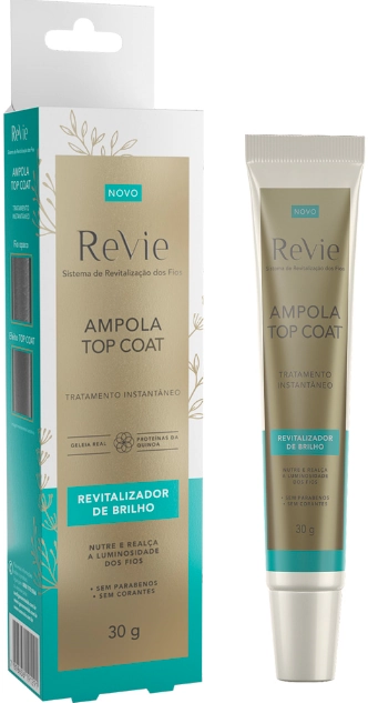 Ampola Capilar Revie Revitalizador De Brilho