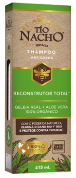 Shampoo Tio Nacho Reconstrutor Total 415ml