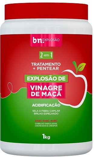 Pentear Explosao De Vinagre De Maca 1kg