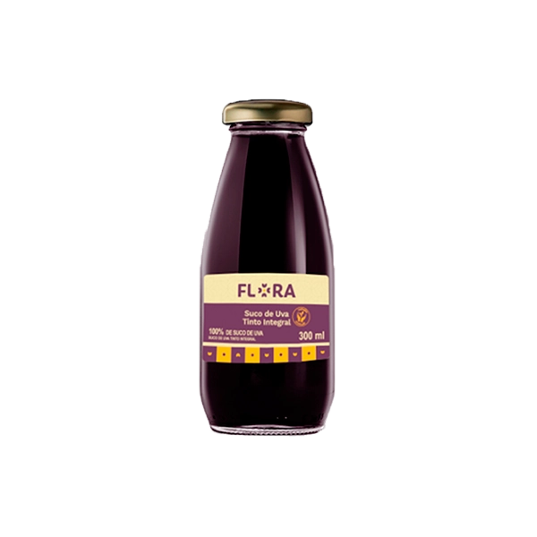 Suco Flora Uva Tinto Int 300ml