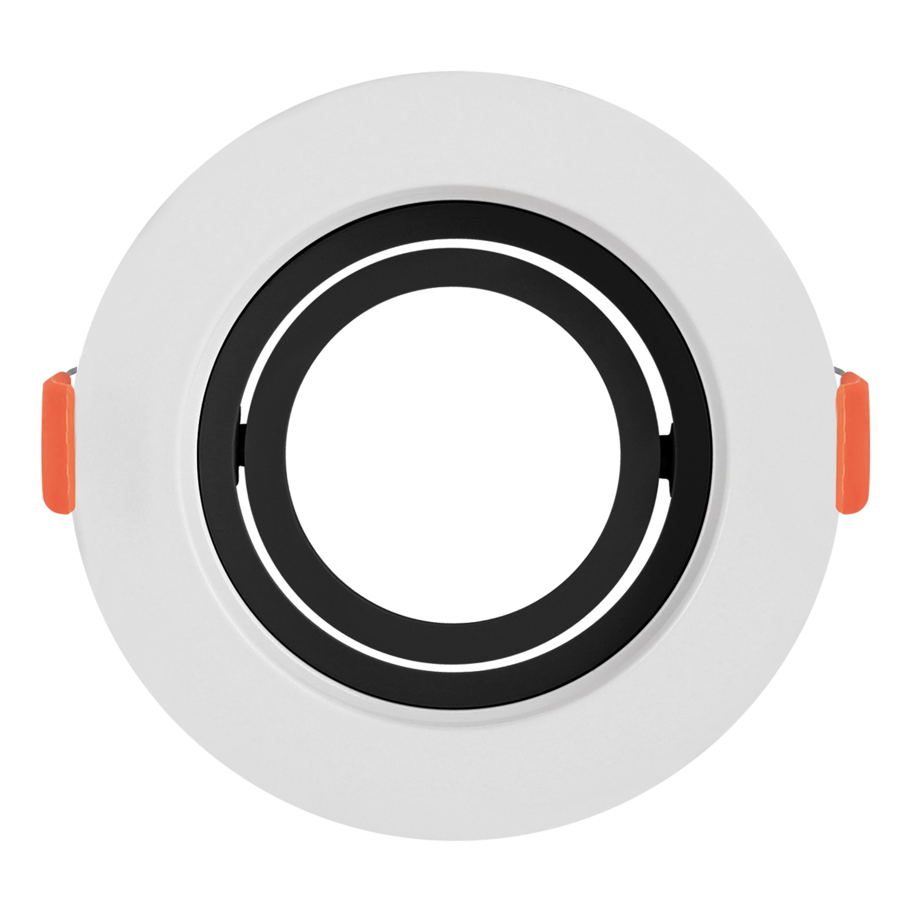 Spot de Embutir Redondo AR70 Branco e Preto Black & Decker