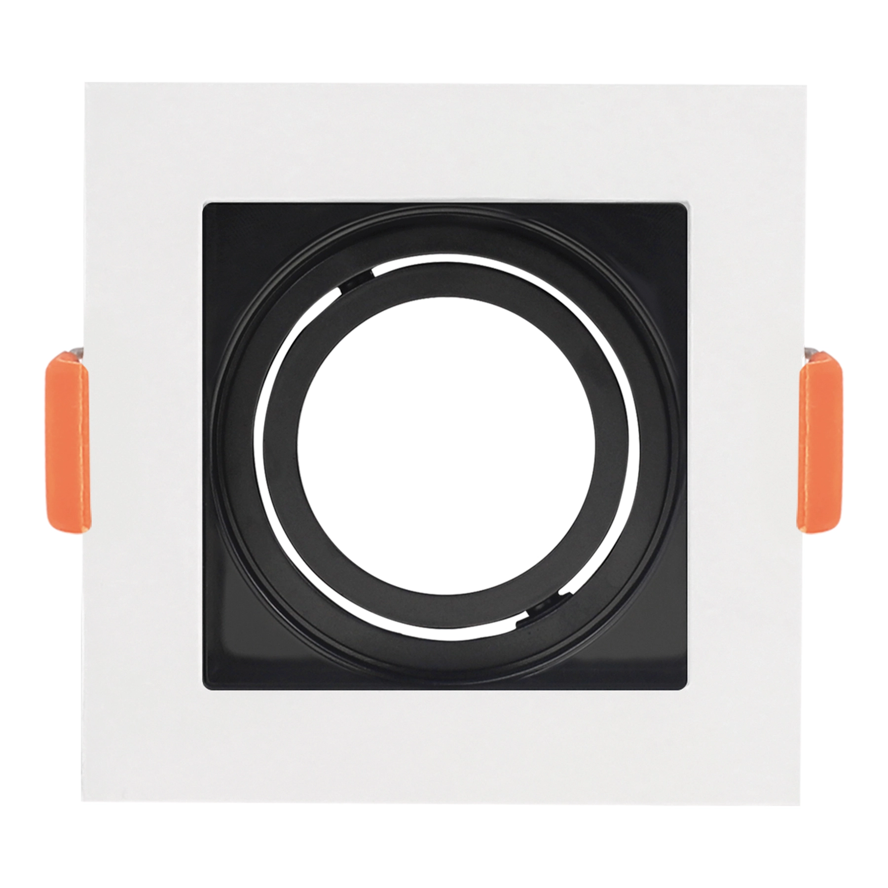 Spot de Embutir Quadrado MR11 Branco e Preto Black & Decker