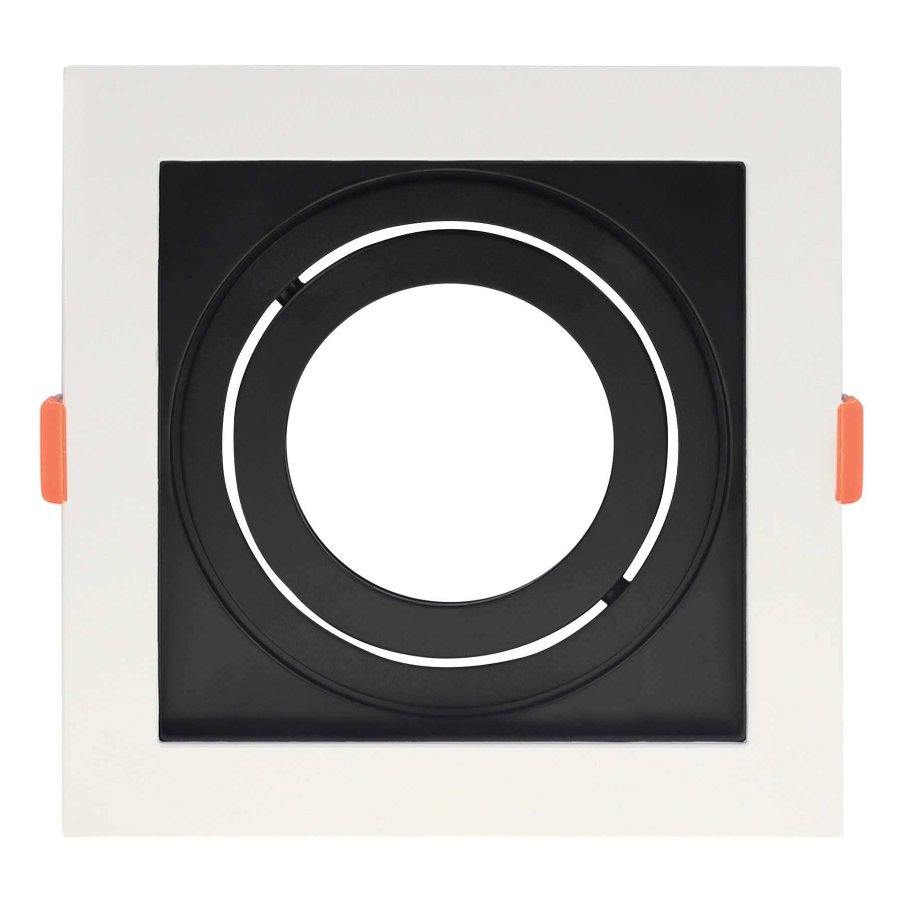 Spot de Embutir Quadrado PAR20 Branco e Preto Black & Decker