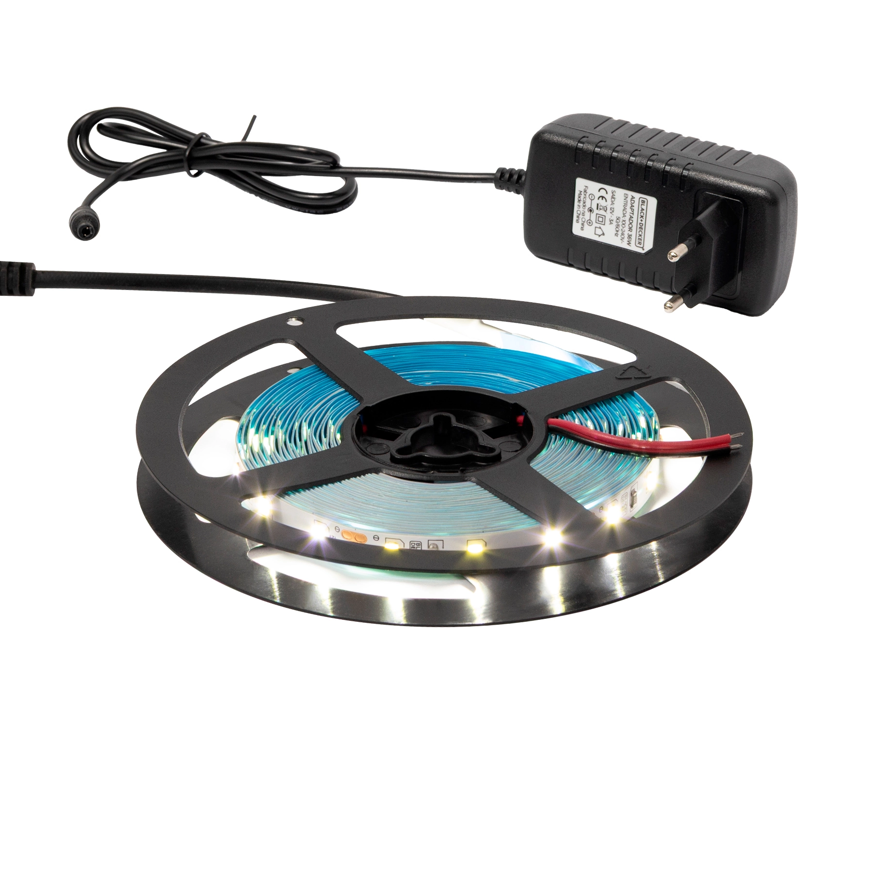Fita de Led Luz Branca IP20 5W Bivolt Black & Decker 5m