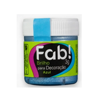 Po P/decor Brilhante Azul 3g Fab